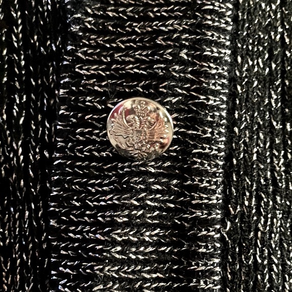 Long cardigan with gold buttons - Picture 3 of 6